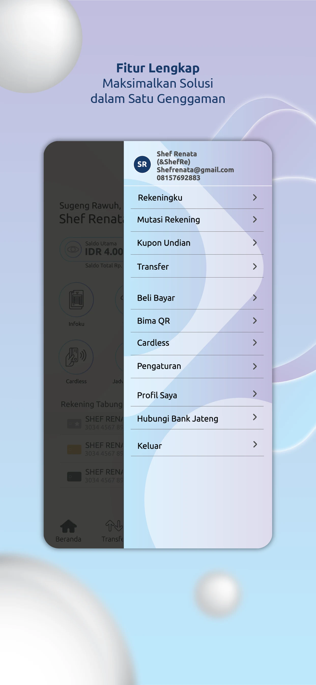 Bima Mobile screenshot
